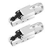 RJ45 Stecker Werkzeuglos Netzwerkstecker,LAN Stecker Werkzeuglos,...