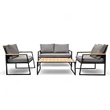 osoltus Lounge Möbel Set 4tlg. | Outdoor Gartenmöbel Sahara |...