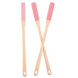 WRITWAA 3 Stück Handlicher Fußreinigungsbürsten aus Weichem Gummi...