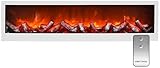 LED Wandkamin Tischkamin Elektrokamin mit realistischer Flammensimulation...