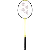 YONEX Nanofare Badmintonschläger mit 1000 Spielen, 4U, 5G, Blitzgelb,...