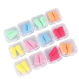 WATIIFUFU 12 Schachteln Noise Protection Ohrstöpsel aus Weichem...