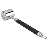 XUUFAERR Meat Tenderizer Hammer Mallet Tool Pounder Double Sided Edelstahl,...