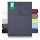 GREEN MARK Textilien Klassische Bettlaken – Flaches Laken aus 100%...