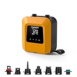 Peakspeak 20PSI Elektrische SUP Pumpe mit Akku - Wiederaufladbar,...