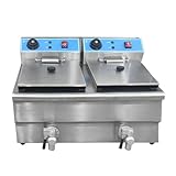 Friteuse Kommerzielle Große Kapazität String Französisch Frites Braten...