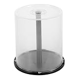 Leere Medienkuchenbox, schwarze ABS-Spindel, 100 Stück, leerer Behälter,...