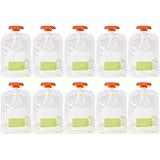 10 Stück Einweg-Quetschbeutel, Aufbewahrung von Babynahrung,...