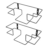 WOONEKY 2 Stück Wandhalterung Handschuhspender aus Metall Stabile...