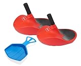 2 x Alpengaudi Zipfelbob Rodel Bob Schlitten mit Handgriff bis 100 kg (2...