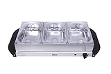Stay Hot SH 3.1, 2-in-1 Buffetwärmer & Warmhalteplatte, 200 Watt, Ideale...