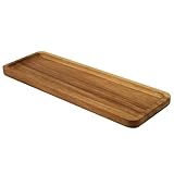 Jean & Len Holztablett rechteckig aus Akazienholz, vielseitig einsetzbar...