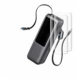 BROTECT 2 Stück Full-Cover Schutzfolie für Anker Laptop Powerbank A1695...