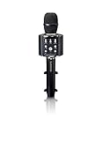 Lenco BMC-090 - Karaoke-Mikrofon - Bluetooth V4.2 - Mit...