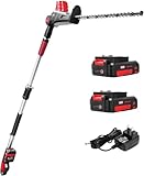 MZK 20 V MAX 22 Zoll Akku-Stangen-Heckenscheren-Aufsatz, 2,4 m Reichweite,...