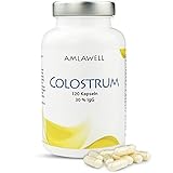 Amlawell Colostrum Kapseln - Vegetarische Kapseln - aus deutscher...