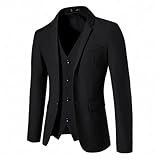 PANVER Blazer Herren Business Casual Komfortabel Longsleeve Anzug Herren...