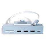 SATECHI Klemmen-Hub USB-C, USB-C Datenport, USB-A 3.0 Datenports,...