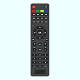 AULCMEET Ersatz-Fernbedienung Fit for Xoro SAT-Receiver (DVB-S) XORO HRS...