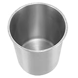 TOYANDONA Eiswürfel Eimer für Bar und Restaurant Edelstahl Kühlbehälter...