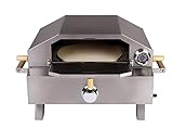 Tisch Gas Pizzaofen Grill Bologna 3,5 kW max Temperatur 300 Grad...