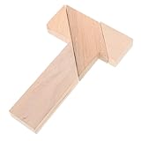 Toyvian 4 Stück T-Wort-Puzzle Vier Tricks lehrreich Gehirn Logik Geist...