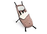 Croozer Unisex – Erwachsene Babysitz Winter-SetRed Patterned Nanna Bag...