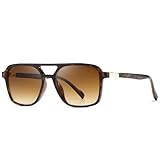 kimorn Retro Sonnenbrille für Damen Herren Trendy Retro Sonnenbrille...