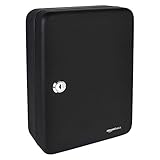 Amazon Basics Schlüsselkasten für 48 Schlüssel, Stahl, abschließbar,...
