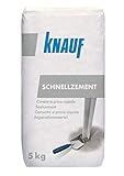 Knauf 4006379012299 Schnellzement, minutenschnell abhärtender...