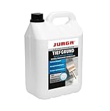 JURGA Tiefgrund LF (5L ca.25-50m²) Grundierung für Wand & Boden,...