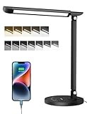 sympa Schreibtischlampe LED, dimmbare mit 7 Helligkeitsstufen, 5...