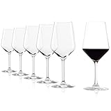 Stölzle Lausitz Rotweingläser Revolution 6er-Set 490 ml – Hochwertige...