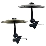 2 Pcs Car Cymbal Becken Autounfall Cymbals Drum Cymbals für Auto Crash...