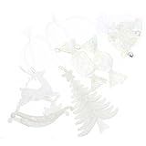 Cabilock 4 Stück Teiliges Weihnachtsbaumdekoration Hängende Ornamente mit...