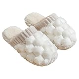 Feelorna Damen flauschiger Hausschuhe, Frauen weiches Gedächtnis Schaum...