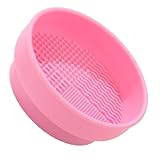 WEKADRIN Silikon Make up Pinsel Reinigungs Trockenschale Kompakte...
