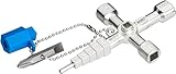 HAZET Schaltschrankschlüssel 4617-1 I Inkl. Kette, Adapter und Wende-Bit I...