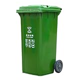 Robuster, wetterfester Abfalleimer mit Deckel – 50 l, 100 l, 120 l –...