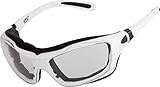 WYND Blocker Große Motorradbrille Extreme Sport Wrap Sonnenbrille, Weiá...