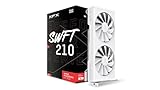 XFX Speedster SWFT210 Radeon RX 7600 Grafikkarte weiß mit 8GB GDDR6 HDMI...