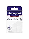 Hansaplast Sensitive Pflaster (20 Strips), hautfreundliche und...