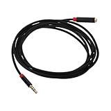 KOMBIUDA Audio-verlängerungskabel Kabelverlängerung Aux-kabel...
