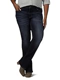 Riders by Lee Indigo Damen Midrise Bootcut Jeans, Einbruch der Dunkelheit...