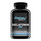 Vitabay Melatonin 120 vegane Lutschtabletten | hochdosiert mit 0,5 mg...