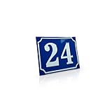 Betriebsausstattung24 Hausnummernschild - Nostalgische Hausnummer - Mit...