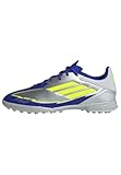 adidas Unisex F50 League Football Boots Turf, Silver Metallic/Solar...