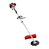 JAYEUW Motorsense Freischneider Benzin mit Tragegurt Mehrzweck Heckenschere...