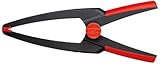 BESSEY Federzwinge Clippix XCL5, lang und spitz, Spannweite 70 mm Ausladung...