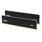 Crucial Pro DDR4 RAM 32GB Kit (2x16GB) 3200MHz, Intel XMP 2.0, PC Computer...